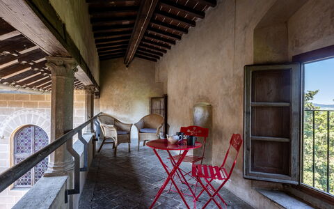 Accommodatie Torre 2: Balkon / terras / patio