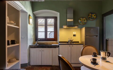 Accommodatie Torre 2: Keuken, Lunchroom, Woonkamer