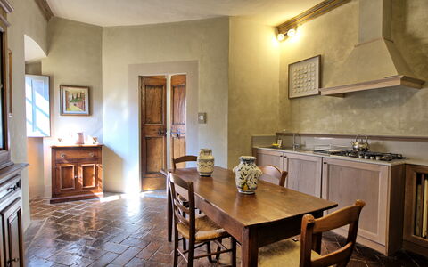 Accommodatie Cupola: Keuken, Lunchroom