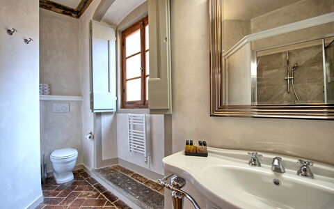 Accommodatie Cupola: Badkamer
