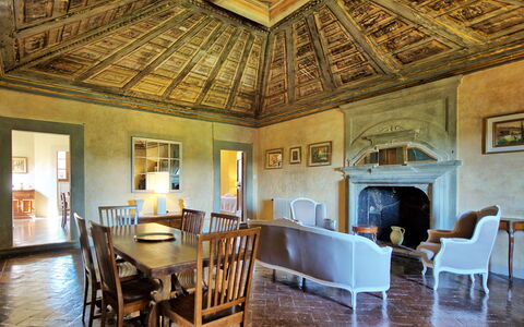 Accommodatie Cupola: Lunchroom, Woonkamer