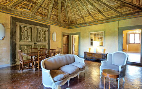 Accommodatie Cupola: Lunchroom, Woonkamer