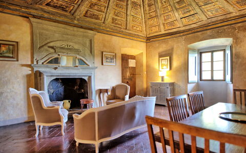 Accommodatie Cupola: Lunchroom, Woonkamer