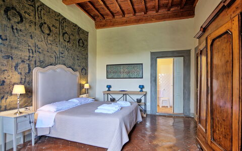 Accommodatie Fattoressa: slaapkamer