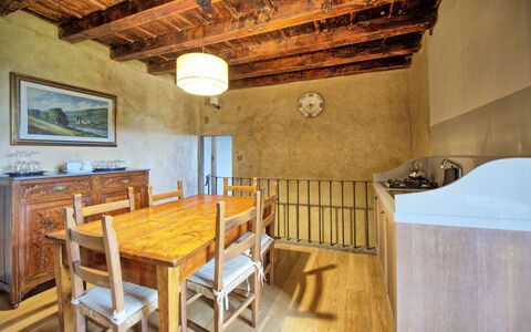 Accommodatie Montegufoni 23: Keuken, Lunchroom