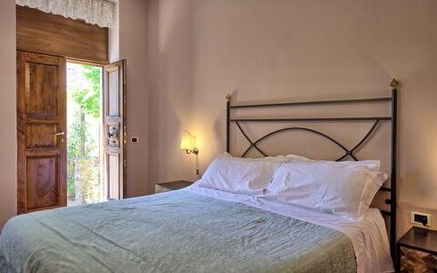 Accommodatie Villa Acciaioli: slaapkamer