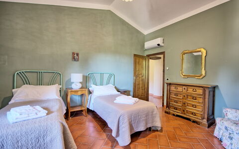 Accommodatie Villa Acciaioli: slaapkamer