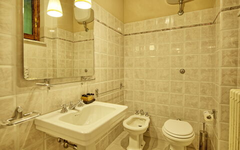 Accommodatie Villa Acciaioli: Badkamer