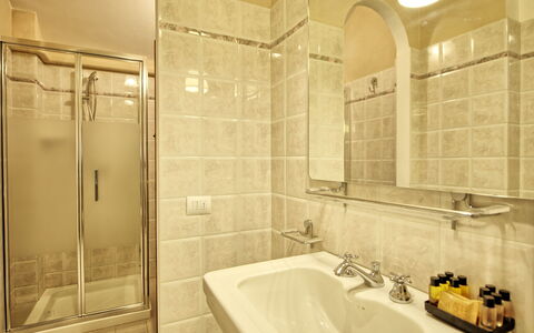 Accommodatie Villa Acciaioli: Badkamer