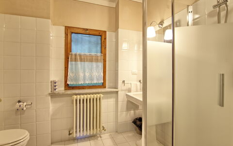 Accommodatie Villa Acciaioli: Badkamer