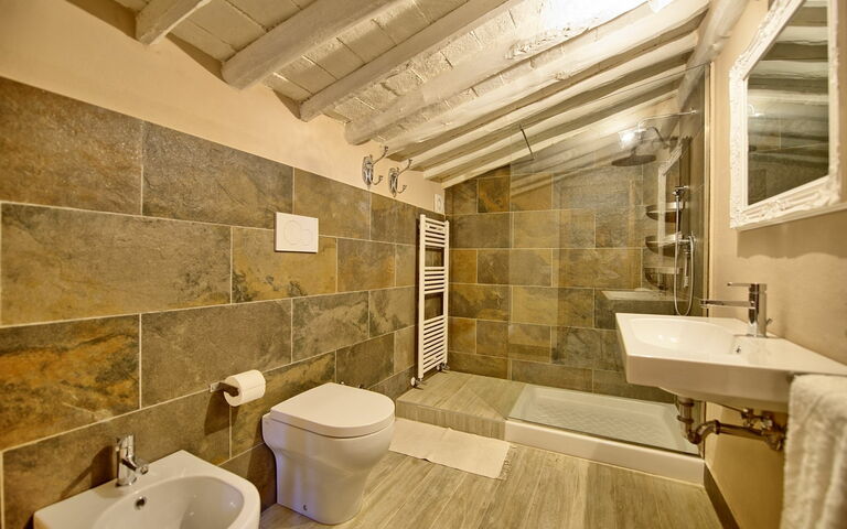 Accommodatie Montegufoni 28: Badkamer