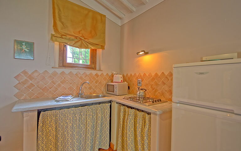 Accommodatie Tiglio: Keuken, Lunchroom, Woonkamer