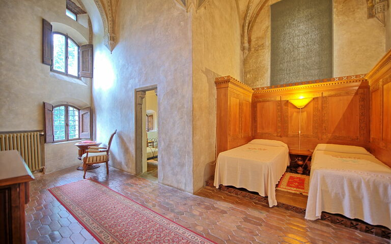 Accommodatie Montegufoni 3: slaapkamer