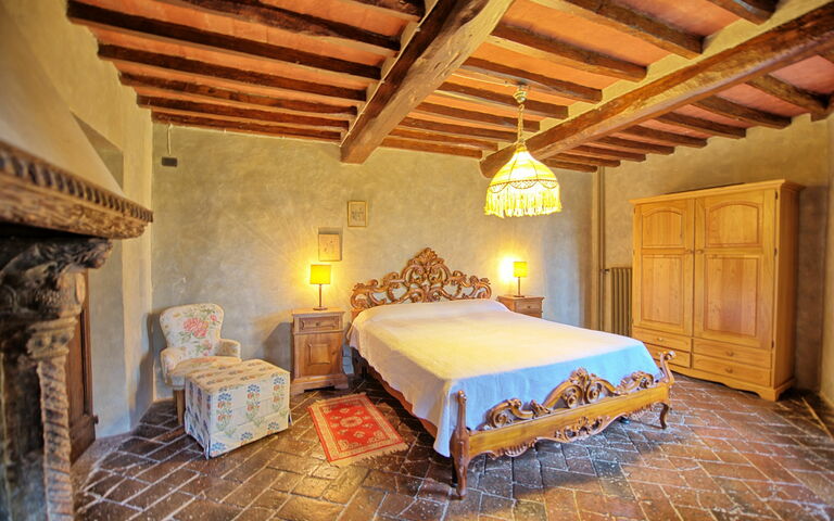 Accommodatie Montegufoni 3: slaapkamer