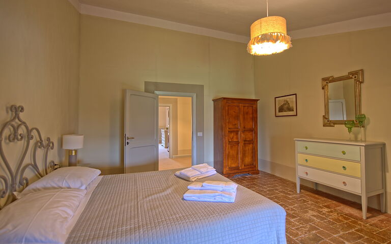 Accommodatie Montegufoni 27: slaapkamer