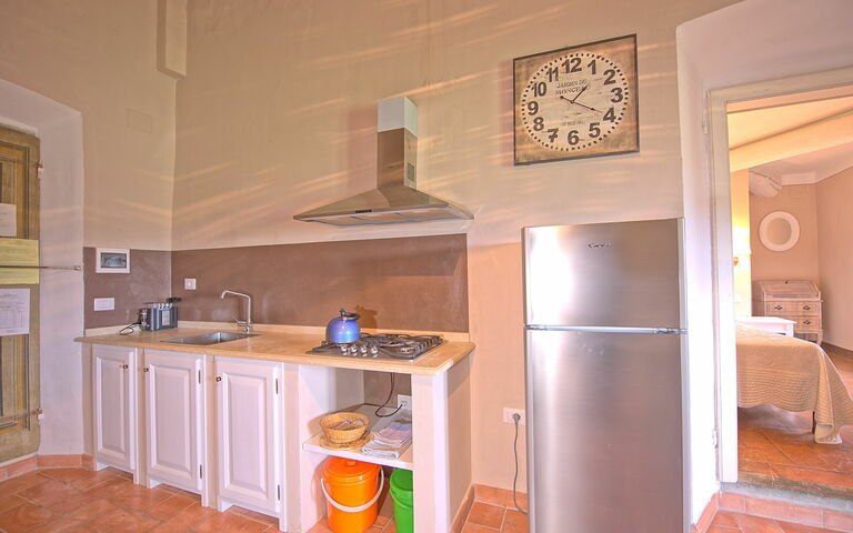 Accommodatie Montegufoni 30: Keuken, Lunchroom, Woonkamer