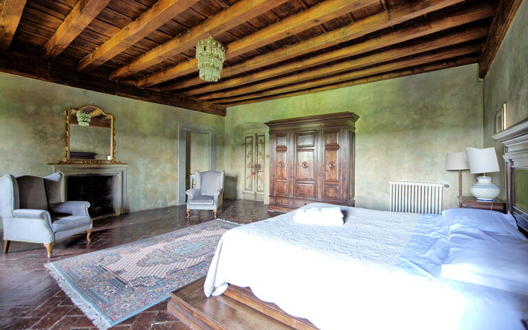 Accommodatie Montegufoni 23: slaapkamer