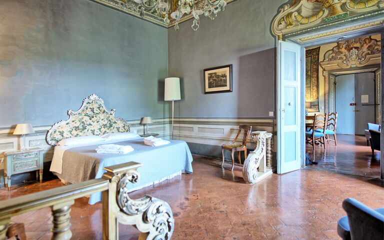 Accommodatie Montegufoni 7: slaapkamer