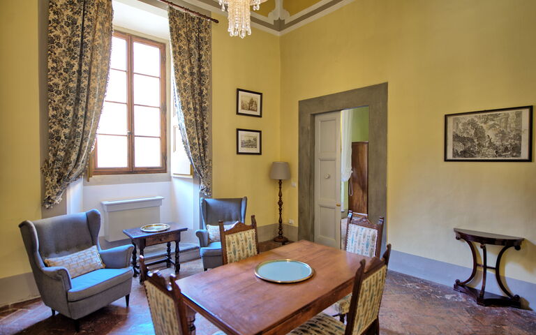 Accommodatie Guardiano: Keuken, Lunchroom, Woonkamer