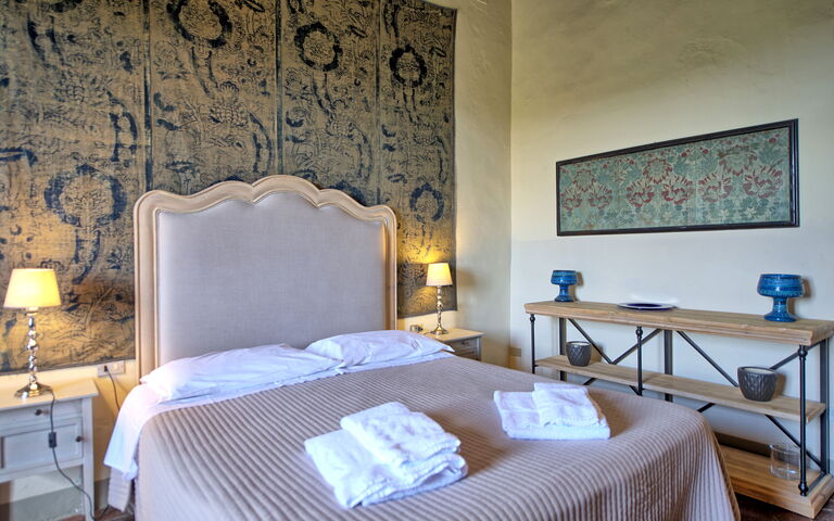 Accommodatie Fattoressa: slaapkamer