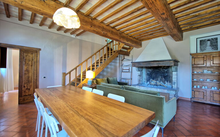 Accommodatie Villa Acciaioli: Lunchroom, Woonkamer