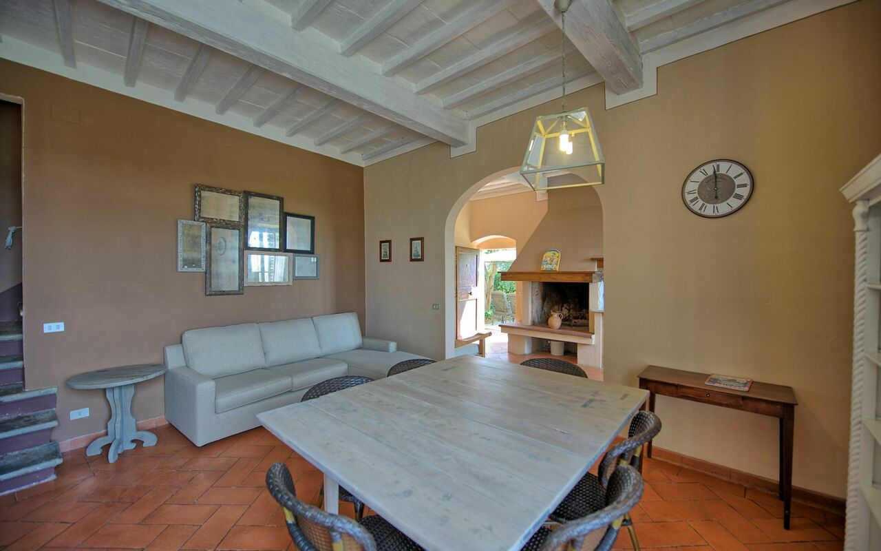 Accommodatie Tramonto: Keuken, Lunchroom, Woonkamer