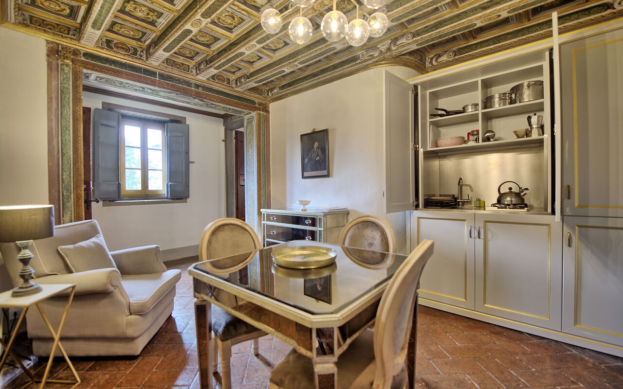 Accommodatie Cappella: Keuken, Lunchroom, Woonkamer