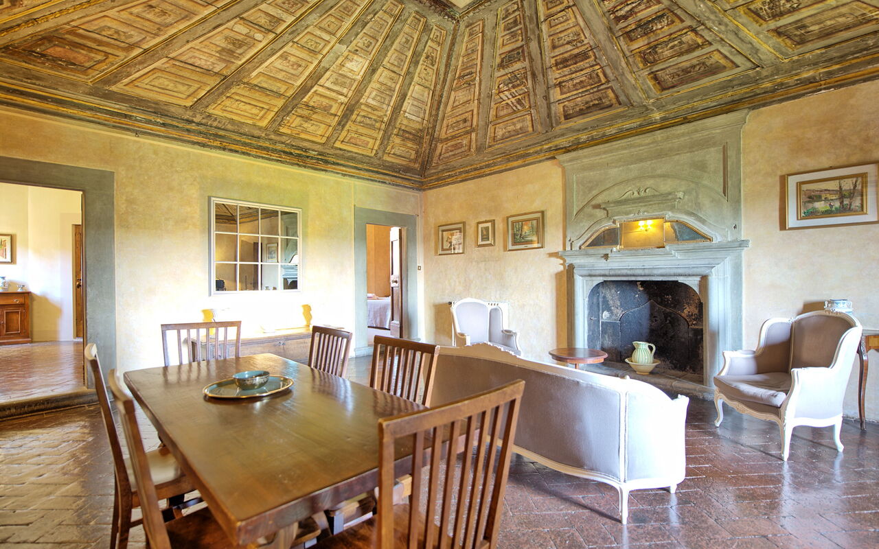Accommodatie Cupola: Lunchroom, Woonkamer