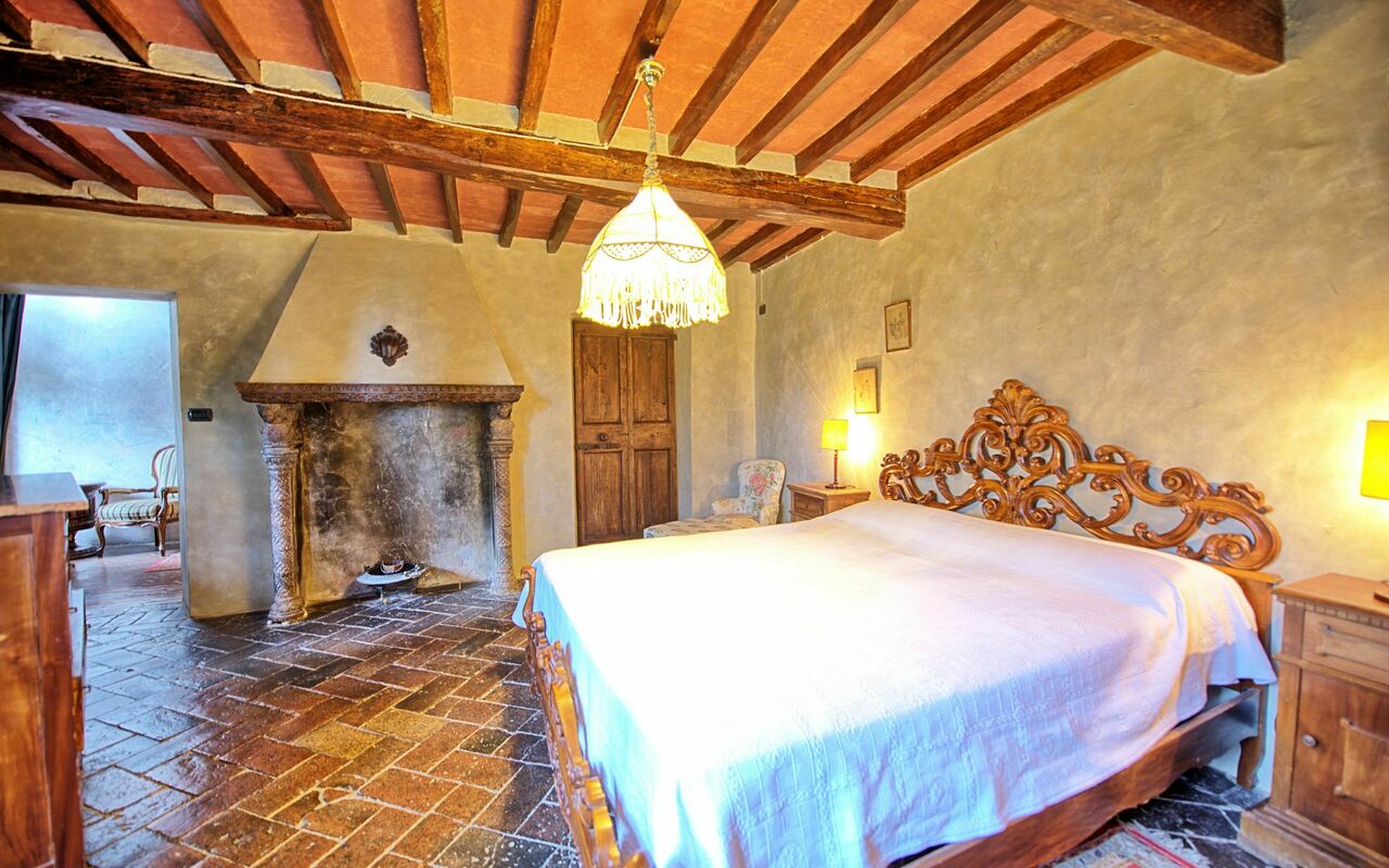 Accommodatie Montegufoni 3: slaapkamer