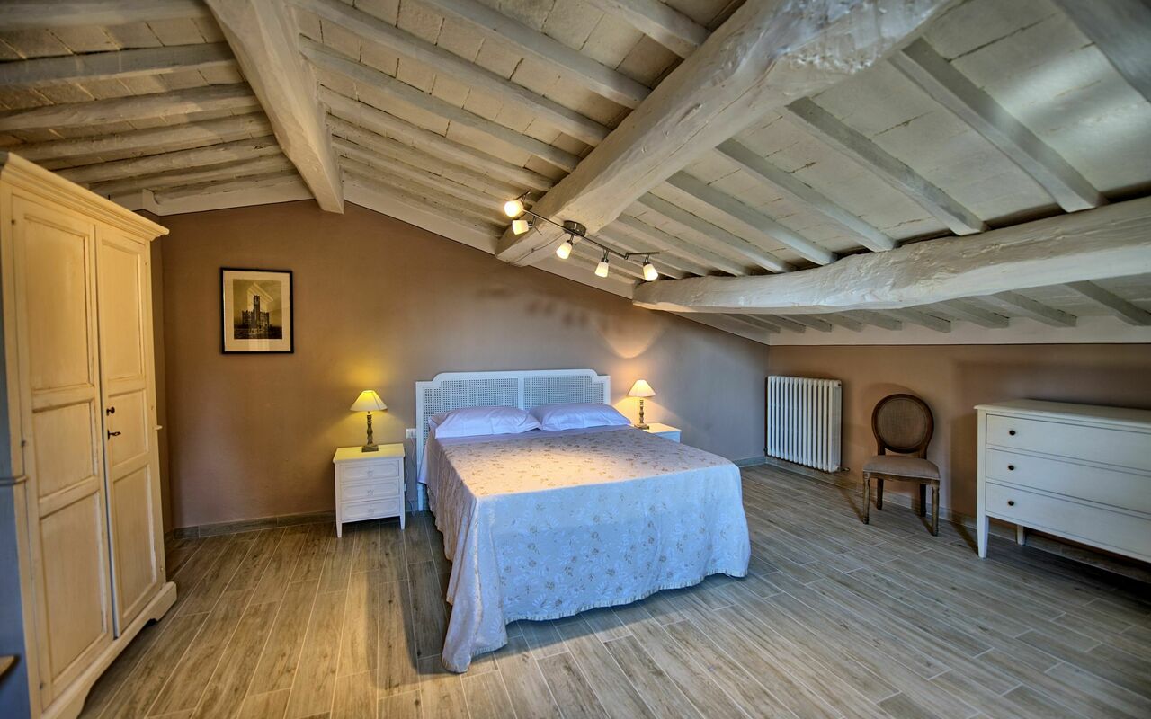 Accommodatie Montegufoni 28: slaapkamer