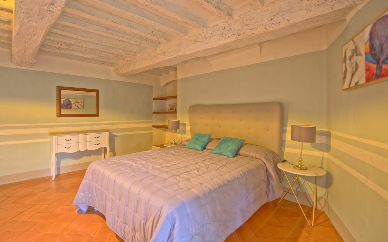 Accommodatie Montegufoni 10: slaapkamer