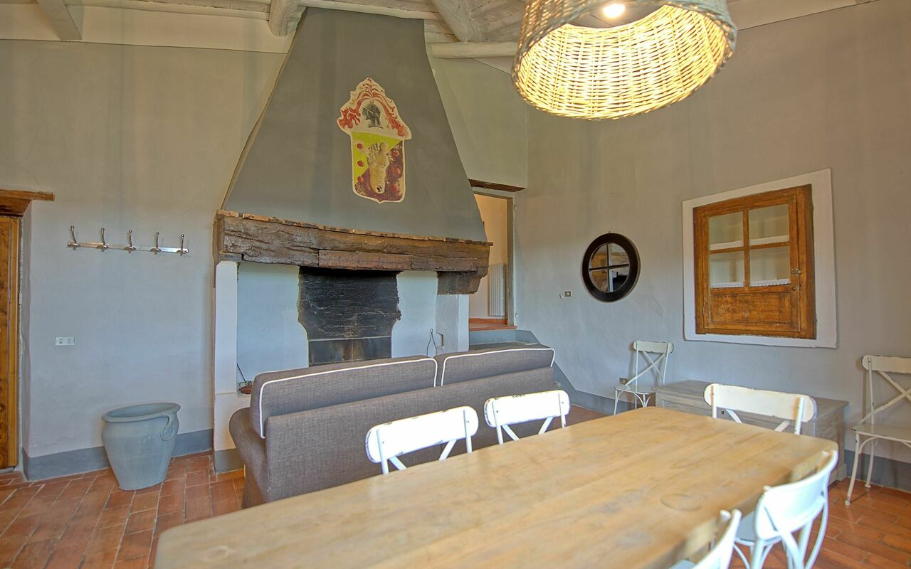 Accommodatie Acciaioli 14: Keuken, Lunchroom, Woonkamer