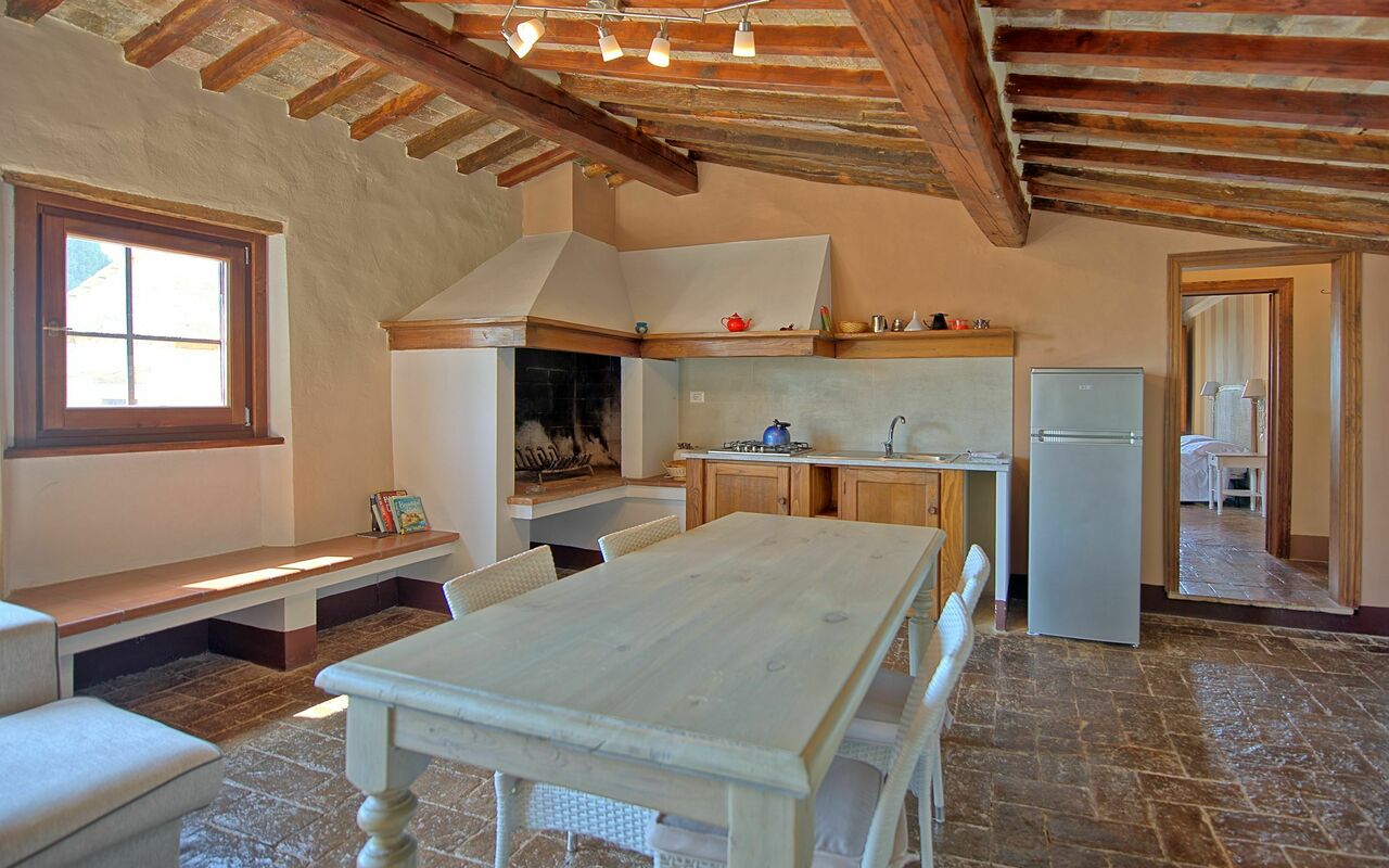 Accommodatie Torre: Keuken, Lunchroom, Woonkamer