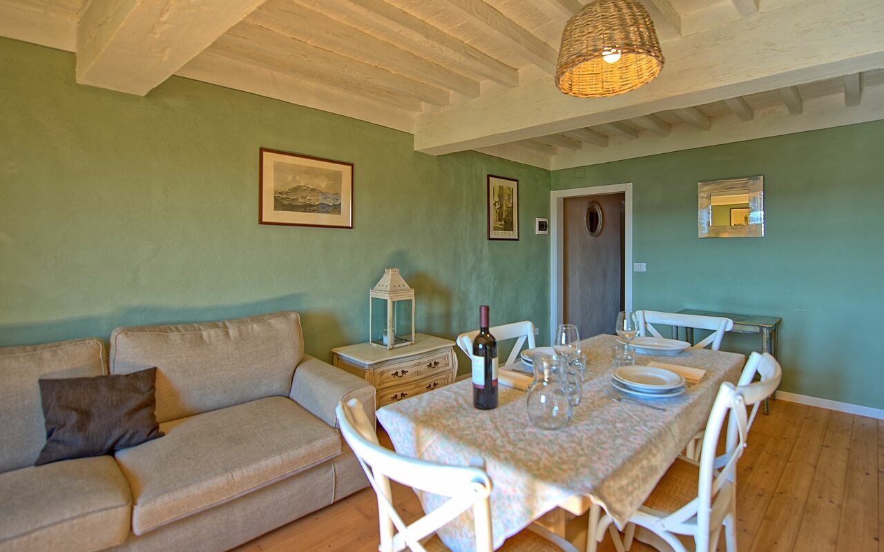 Accommodatie Bellavista: Lunchroom, Woonkamer