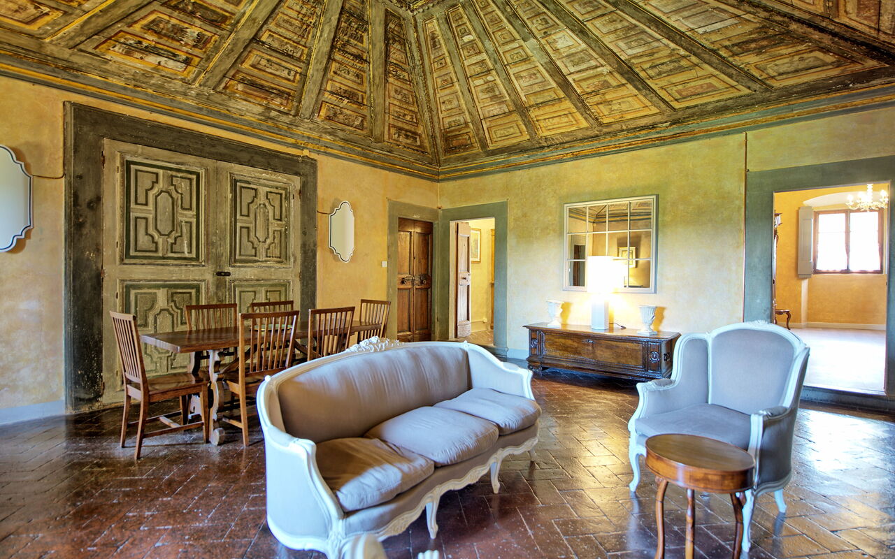 Accommodatie Cupola: Lunchroom, Woonkamer