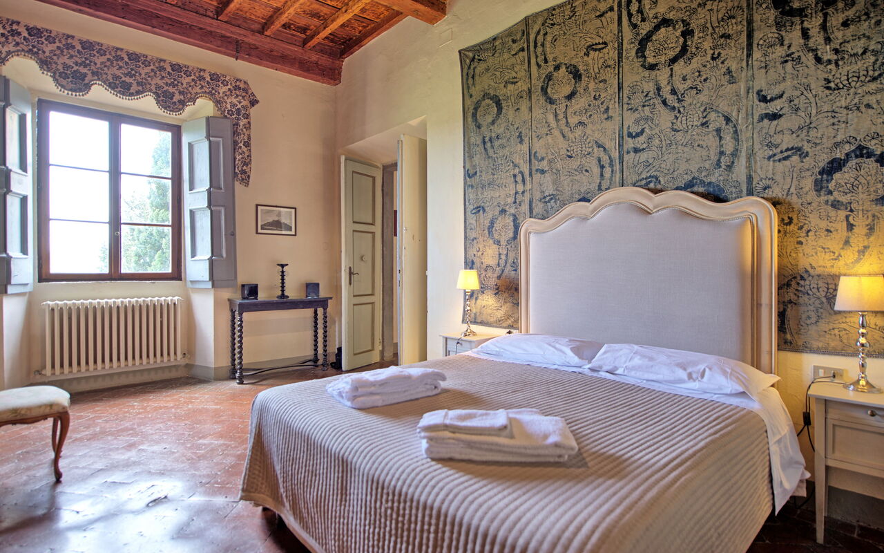 Accommodatie Fattoressa: slaapkamer