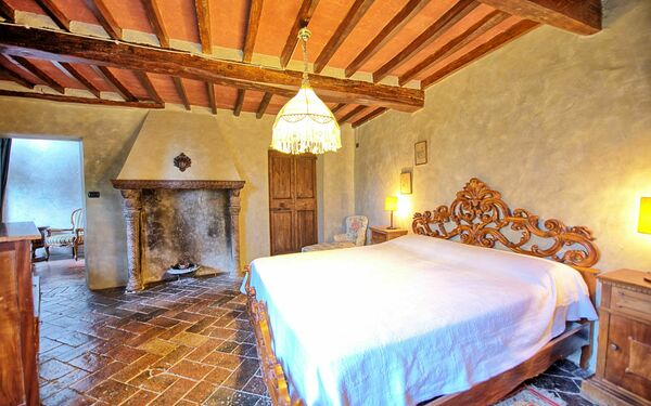 Accommodatie Montegufoni 3: slaapkamer