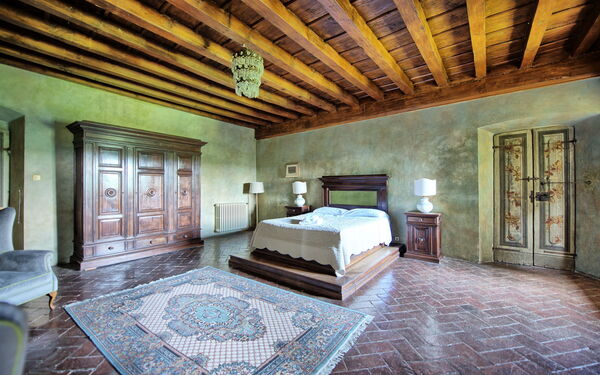 Accommodatie Montegufoni 23: slaapkamer