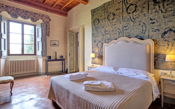 Accommodatie Fattoressa: slaapkamer