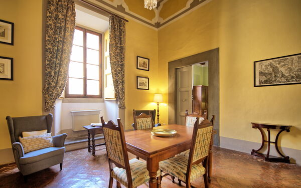 Accommodatie Guardiano: Keuken, Lunchroom, Woonkamer