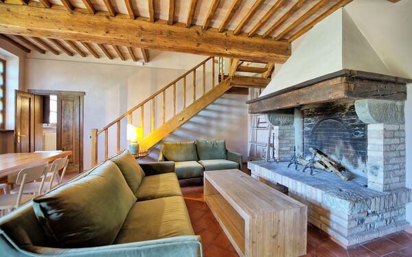 Accommodatie Villa Acciaioli: Lunchroom, Woonkamer