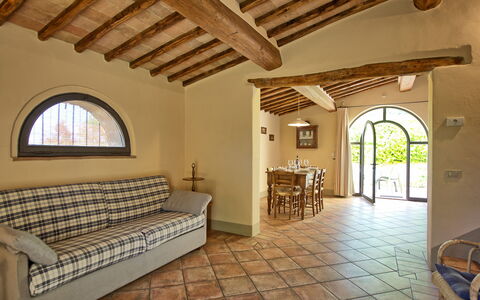 Accommodatie Glicini 2: Woonkamer