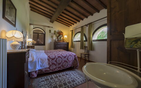 Accommodatie Cornocchio 3: slaapkamer