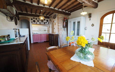 Accommodatie Cornocchio 2: Keuken, Lunchroom