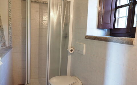 Accommodatie Cornocchio 2: Badkamer
