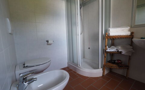 Accommodatie Cornocchio 2: Badkamer