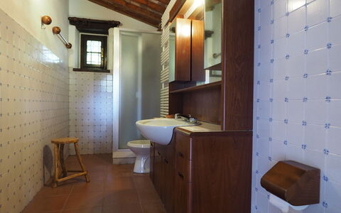 Accommodatie Cornocchio 2: Badkamer