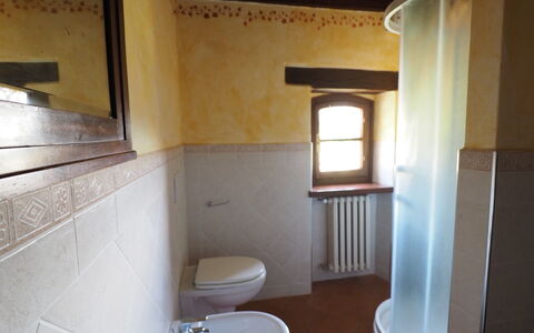 Accommodatie Cornocchio 1: Badkamer