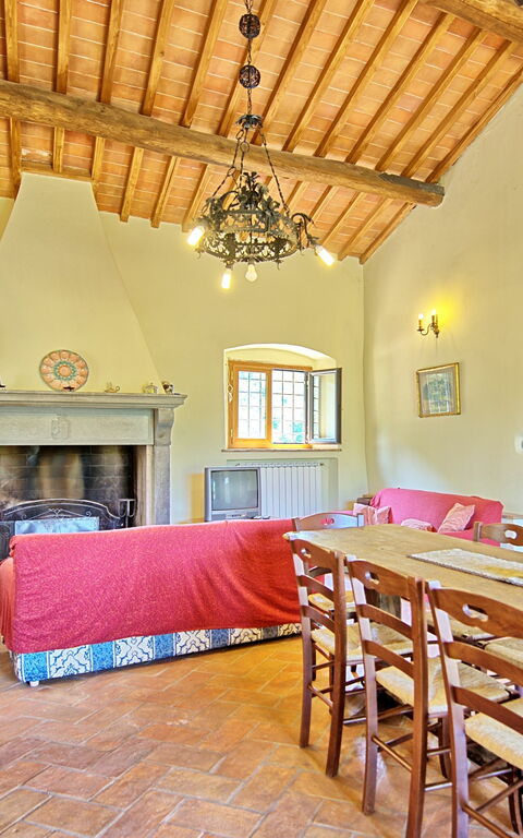 Poggio Conca: Lunchroom, Woonkamer