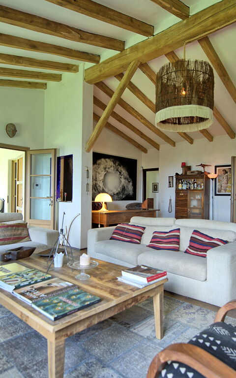 Villa Oliveta: Woonkamer